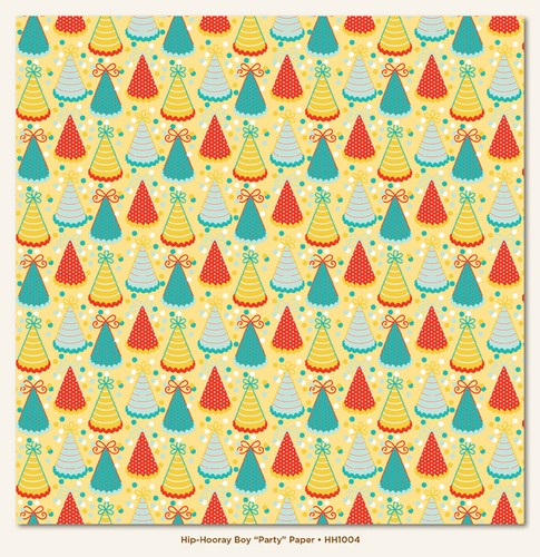 My Mind's Eye - Hip Hooray - Boy Items - Party Paper