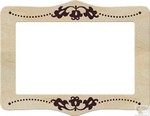 My Minds Eye - Indie Chic - Citron - Party - Wood Frame