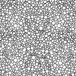 Impression Obsession - Cover-A-Card - Cling Mount Rubber Stamp - Bubbles