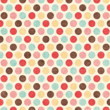 My Minds Eye - Just Dreamy 2 - Delightful - So Sweet - Totally Dotty / Pink Argyle Paper