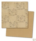 My Minds Eye - Kraft Funday -Everyday Fun - 12 x 12 Paper -Fun & Games