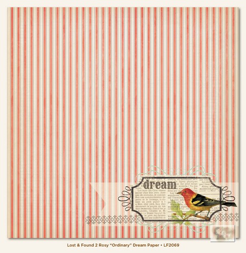My Minds Eye - Lost and Found 2 - Rosy - Ordinary Dream Paper