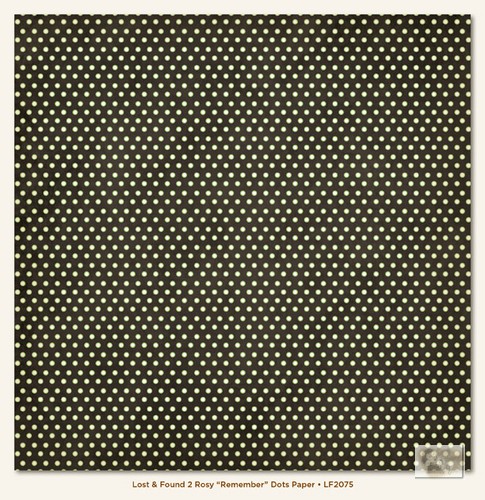 My Minds Eye - Lost and Found 2 - Rosy - Remember Dots Paper
