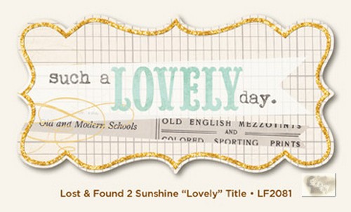 My Minds Eye - Lost and Found 2 - Sunshine - Lovely Title