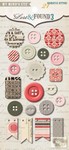 My Minds Eye - Lost & Found 3 - “Ruby” Buttons