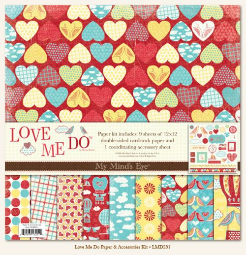 My Minds Eye - Love me Do - Paper Kit