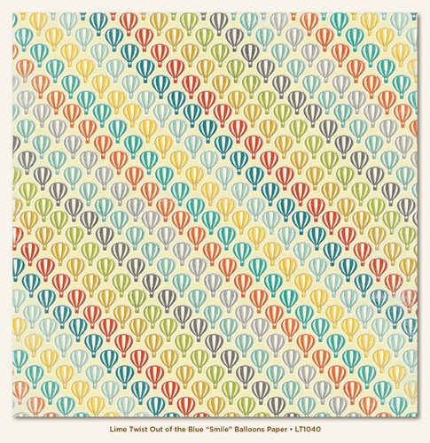 My Minds Eye - Lime Twist - Out of the Blue - Smile - Balloons Paper