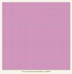 My Minds Eye - Lush Fuchsia Houndstooth Paper