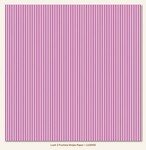My Minds Eye - Lush Fuchsia Stripe Paper
