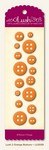 My Minds Eye - Lush Orange Buttons