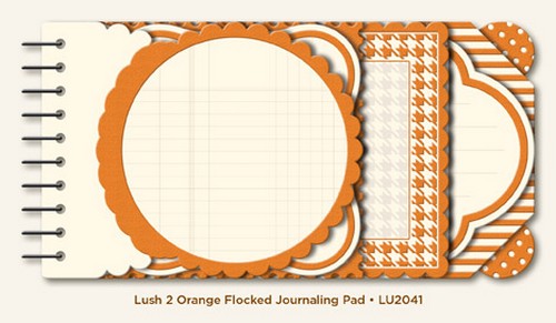 My Minds Eye - Lush Orange Journaling Pad