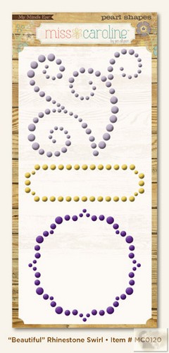 My Minds Eye - Miss Caroline - Howdy Doody - Beautiful Pearl Swirl