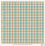 My Minds Eye - Miss Caroline - Dilly Dally - Hello Flannel 12 x 12 Double Sided Paper