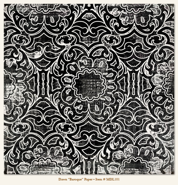 My Minds Eye - Meadowlark - Dawn - "Baroque" Paper