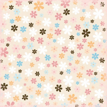 Making Memories - Animal Crackers -  Ella - Die Cut Flowers