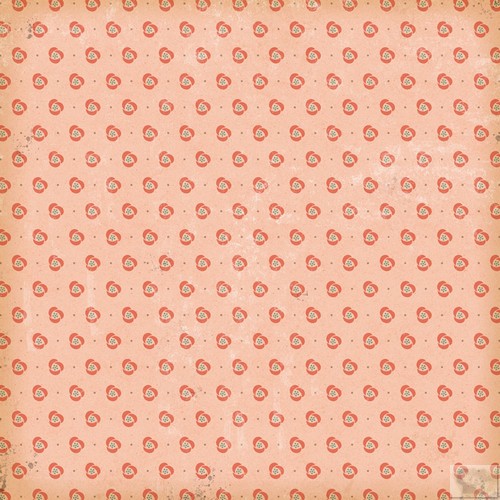 My Minds Eye - Nostalgia - Roses - 12X12 Paper