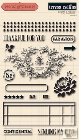 Teresa Collins - Now & Then - Stamps