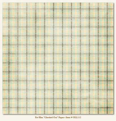 My Minds Eye - Ooh La La - Checked Out Paper