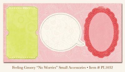 My Minds Eye - Penny Lane - Feeling Groovy - No Worries -  Small Accessories (3x6)