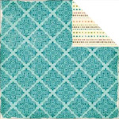 October Afternoon - County Fair - Pattern Paper - Cotton Candy