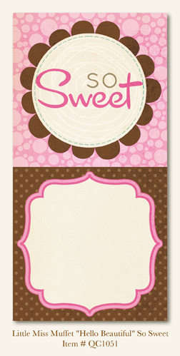 My Minds Eye - Quite Contrary - Little Miss Muffett -"Hello Beautiful" So Sweet