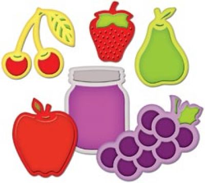 Spellbinders - Shapeabilities - Assorted Fresh Fruit