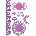 Spellbinders - Shapeabilities Die - Vintage Lace Accents