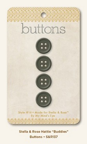 My Minds Eye - Stella and Rose - Hattie - "Buddies" Buttons