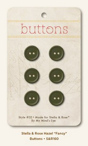 My Minds Eye - Stella and Rose - Hazel - "Fancy" Buttons