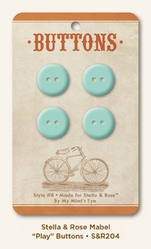 My Minds Eye - Stella and Rose - Mabel - "Play" Buttons