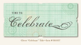 My Minds Eye - So Sophie - Clever - "Celebrate" Title