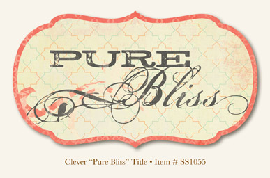 My Minds Eye - So Sophie - Clever - "Pure Bliss" Title