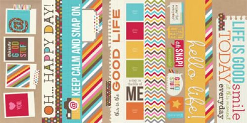 Simple Stories Sn@p!   2x12 & 4x12 Title Strip