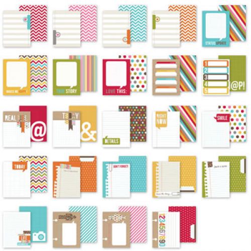 Simple Stories 3x4 Sn@p! Cards - Snappy Thoughts