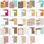 Simple Stories 3x4 Sn@p! Cards - Snappy Days