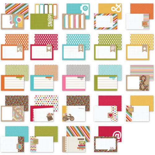 Simple Stories 4x6 Sn@p! Cards - Snappy Thoughts