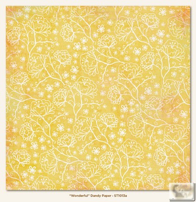 My Minds Eye - The Sweetest Thing - Tangerine - Wonderful Dandy Paper