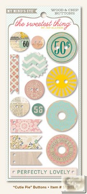 My Minds Eye - The Sweetest Thing - Lavender - Cutie Pie Buttons