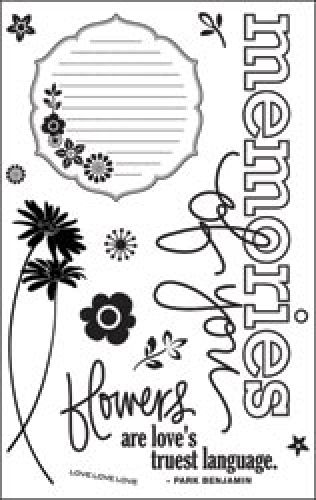 Basic Grey - Origins - Origins Tranquil Stamp