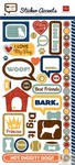Echo Park - EP Mini Themes - Woof Sticker