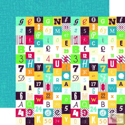Echo Park - EP Mini Themes - School Days - Numbers & Letters