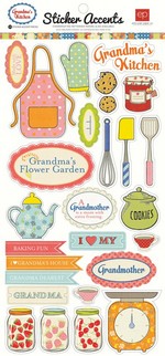 Echo Park - EP Mini Themes - Grandma's Kitchen Sticker