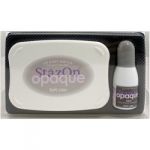 Tsukineko - Staz On - Opaque Soft Lilac ink pad