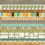 Echo Park - This and That Charming - Border Strips Patterned Paper