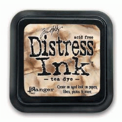 Tim Holtz Distress Ink Pad by Ranger - Tea Dye
