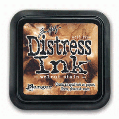 Tim Holtz Distress Ink Pad by Ranger - Walnut Stain