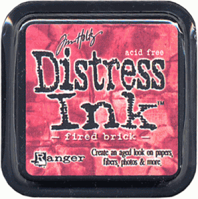Tim Holtz Distress Ink Pad by Ranger - Fired Brick