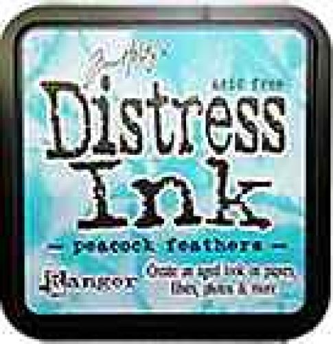 Tim Holtz Distress Ink Pad by Ranger - Peacock Feathers