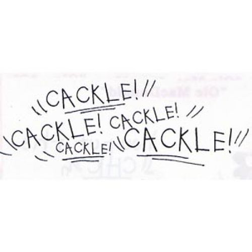 Art Impressions - Un Mounted - Bird Brains - Cackle, Cackle!