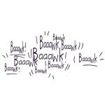 Art Impressions - Un Mounted - Bird Brains - Baaawks